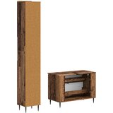  Set kupaonskih ormara od 2 dijela ZWOLLE Staro drvo | shoptok.hr