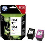 HP Komplet kartuš 3JB05AE (nr.304 BK + nr.304 CMY), original Cene