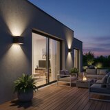 Ideal Lux - LED spoljašnje zidno svetlo ATOM LED/12W/230V IP54 braon | Eponuda.com