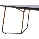 Venture Home Petra pravokutni blagovaonski stol 190 × 90 cm, crni | shoptok.hr