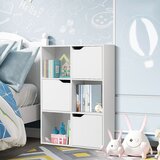  Samostojeća ormara, knjižna ormara s 3 otvorenim i 3 zatvorenim dijelovima. | shoptok.hr