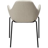 DAN-FORM Denmark Kremno bel fotelj iz tkanine bouclé Zimmer – | Shoptok.si