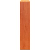 vidaXL Vzglavje s predelki voščeno rjava 75 cm trdna borovina | Shoptok.si