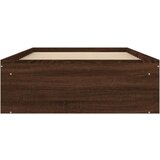 Kreveta boja smeđeg hrasta 90 x 200 cm | shoptok.hr