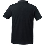 RUSSELL Czarna koszulka męska polo Pure Organic | shoptok.hr