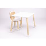 ToddlerInFamily KOMPLET STOLI I STOLICA BUNNY (VIE BOJA)-Natur/bijela Cijene