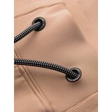 Ombre Men's sweatpants joggers with contrasting stripes - beige | Shoptok.si