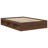  Okvir za krevet smeđa boja hrasta 120x200 cm | Eponuda.com
