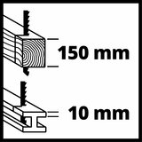 Einhell električna sabljasta žaga TE-AP 750 E 4326170 | Shoptok.si