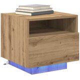  Noćni ormar Umjetnički hrast 40 x 39 x 37 cm Konstruirano drvo | shoptok.hr