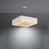 Nice Lamps Bijela viseća svjetiljka sa staklenim sjenilom/s tekstilnim sjenilom Piano – | shoptok.hr