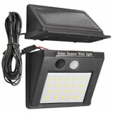 MasterLED LED solarno zidno svetlo sa senzorom i eksternim panelom LED/0,55W/3,7V IP65 | Eponuda.com