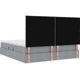 s madracem i skladištem Svijetlo siva 180 x 200 cm | shoptok.hr