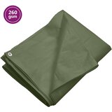 vidaXL Ponjava 260 g/m² 6x8 m zelena HDPE Cene