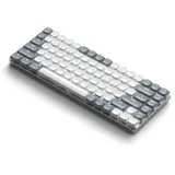 SM1 slim mechanical backlit bluetooth tastatura 2.4GHz usb receiver siva