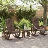 vidaXL 3-dijelna vrtna garnitura od masivne jelovine | shoptok.hr