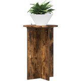  Stalak za biljke 2 pcs Dimljeni hrast Ø40 x 60 cm | shoptok.hr
