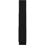  Polica na zidu Crni hrast 78 x 15 x 93 cm Konstruirano drvo | shoptok.hr