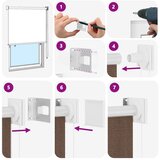  Vanjska roleta 90% blokada UV zraka Sivosmeđa 200 x 230 cm HDPE - Sivosmeđa 200 x 230 cm | shoptok.hr