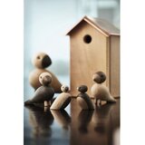 Kay Bojesen Denmark Set od 2 kipića od punog hrasta Kay Bojesen Danska Par vrabaca | shoptok.hr