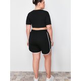 Trendyol Ženski šorts Tbbss24Ap00028, Crni | Eponuda.com