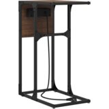 vidaXL Nočna omarica Rjavi hrast 41.5 x 26 x 60.5 cm Konstruiran les | Shoptok.si