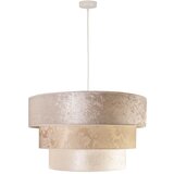  Duolla - Luster na sajli LUNETA 1xE27/40W/230V fi 45 cm krem | Eponuda.com