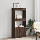  Visoka komoda boja hrasta 63x33x140 cm od konstruiranog drva | Eponuda.ba