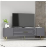Hanah home tv polica Dekol3 anthracite gold Cene
