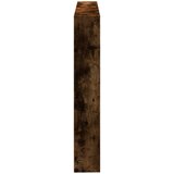 Ormarić za uzglavlje LED boja dimljenog hrasta 140x17x102 cm | shoptok.hr