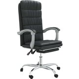  Pisarniški stol črno umetno usnje, (20669224) | Shoptok.si