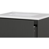 Germania Antracitno sivi zidni ormarić za ispod umivaonika u mat dekoru 61x61 cm Bodera – | shoptok.hr