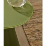 Kave Home Okrugao pomoćni stol sa staklenom pločom stola ø 30 cm Wilshire – | shoptok.hr