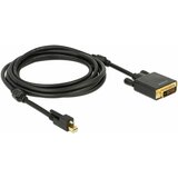 Delock displayport mini - dvi kabel 3m aktivni 4K vgradni 83727 | Shoptok.si