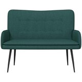 SOFA za dvije osobe Tamnozelena 115 x 61 x 87 cm tkanina | shoptok.hr