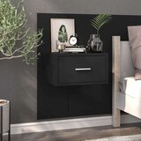  Stenske nočne omarice 2 kosa črne, (20809035) | Shoptok.si