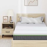  Madrac Srednje mekano 90 x 200 cm Bijela i siva | shoptok.hr