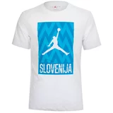 Jordan muška Slovenija KZS White majica