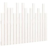  Zidno uzglavlje bijelo 108 x 3 x 80 cm od masivne borovine | shoptok.hr