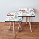 Hanah home set klub stočića 2Shp398, 2 komada, Šareni | ePonuda.com