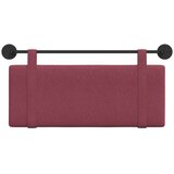  Držeće uzglavlje Zidne Vinska crvena 110 x 55 x 5 cm tkanina - boja crnog vina 100 cm bez LED svjetla | shoptok.hr