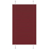 vidaXL Plisirana žaluzija bordo rdeča 75x100 cm širina blaga 74,4 cm poliester, (5000297608) | Shoptok.si