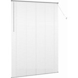 vidaXL Zavjesa za prozor sa zavjesama Ostalo Srebrna 160 x 220 cm Aluminij | shoptok.hr