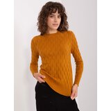 Wool Fashion Italia Sweater-AT-SW-2324-2.68-dark yellow | Shoptok.si
