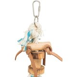  Igračka za papagaje kanapi i kožne tračice 35cm | Eponuda.com