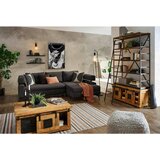 Hom`in KOTNA SEDEŽNA GARNITURA, šenilja temno rjava | Shoptok.si