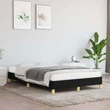  Okvir kreveta crni 120 x 190 cm od tkanine | shoptok.hr