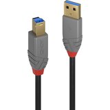 Lindy USB kabel USB 3.2 gen. 1 (USB 3.0) USB-A vtič\, USB-B vtič 2.00 m črna 36742, (20416671) | Shoptok.si