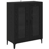  Highboard Crni hrast 69,5 x 34 x 180 cm Konstruirano drvo | shoptok.hr