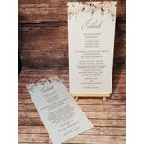  Jedilni list - poročni meni JEDLI 04 Cene